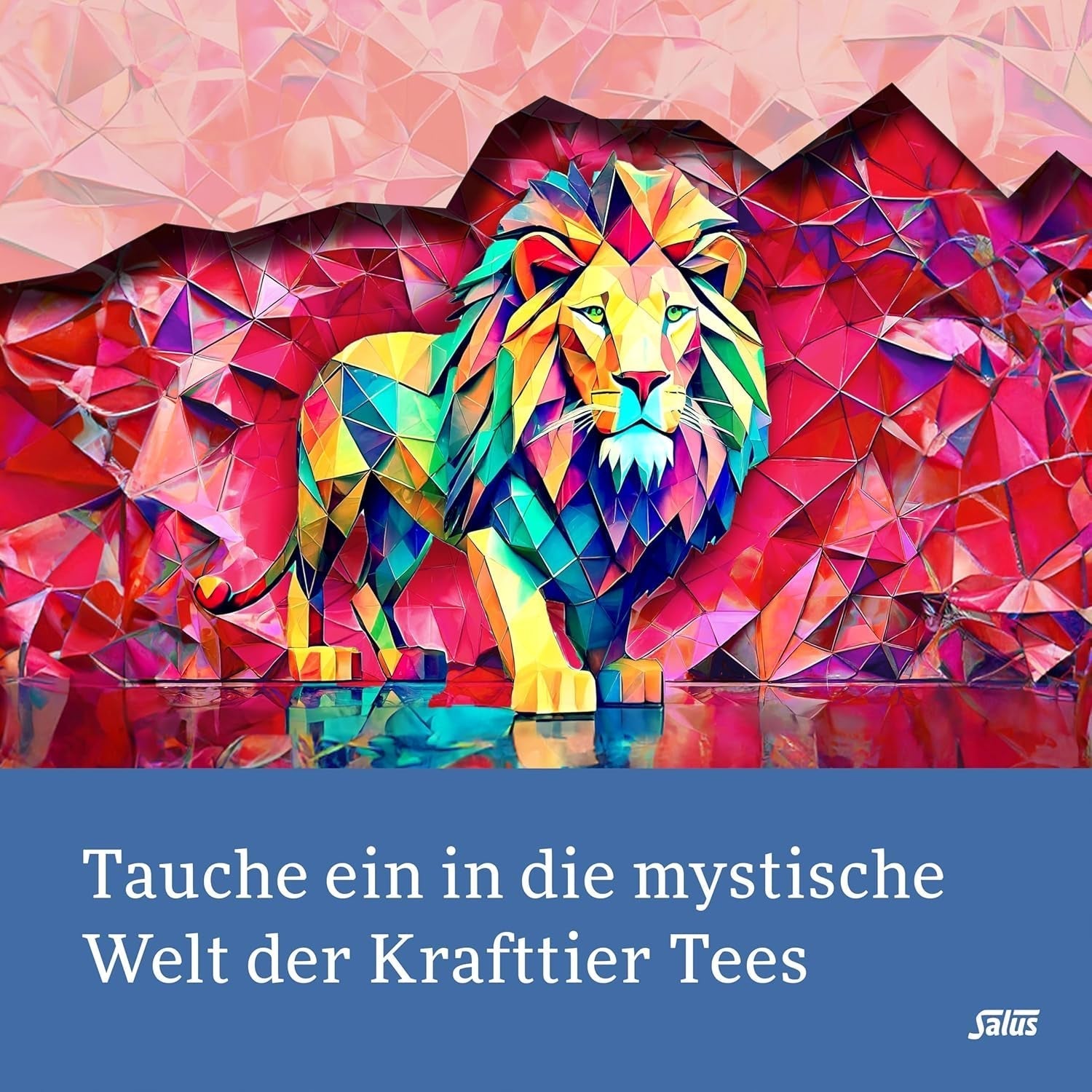 Salus - Krafttier Tea - The Quiet Cat - 1X 15 sacchetti filtro (28,5 g) - Tisana alla menta con Ashwagandha - Biologico