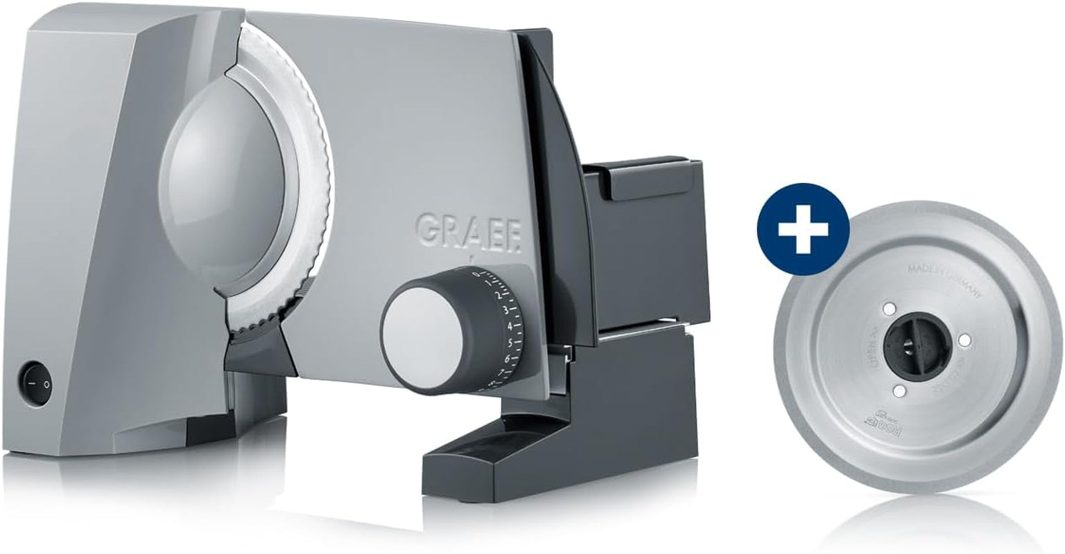 GRAEF Affettatrice Multifunzione G52 grigio (opaco) Macinini e Affettatrici Naty Shop Titolo predefinito