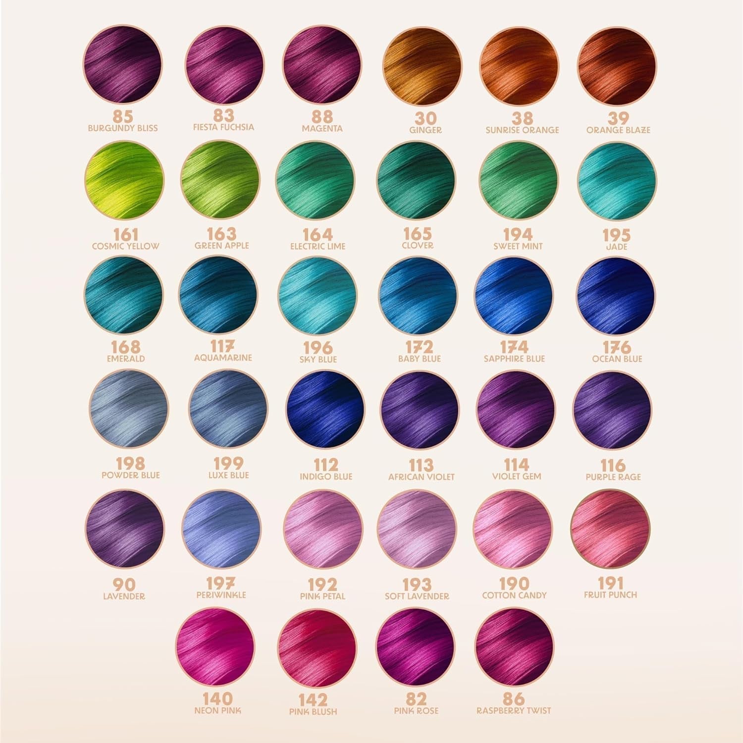 Colore Purple Rage 4Oz, 118,3 Ml (confezione da 1) Tinture per capelli Naty Shop