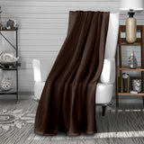 Soleil D'Ocre, coperta in flanella, 220 X 240 Cm, Calin, marrone Piumini e trapunte Naty Shop