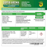 Concentrato di mentolo 280 ml Arome Naty Shop