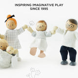 – Set da gioco per la casa delle bambole in legno della mia famiglia di bambole | Set di accessori per casa delle bambole Daisylane per ragazze - Adatto a partire dai 3 anni P053
