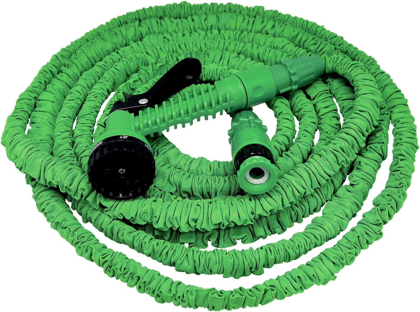 C2607A Hose Basic – Tubo estensibile con pressione acqua, verde, 7,5 metri