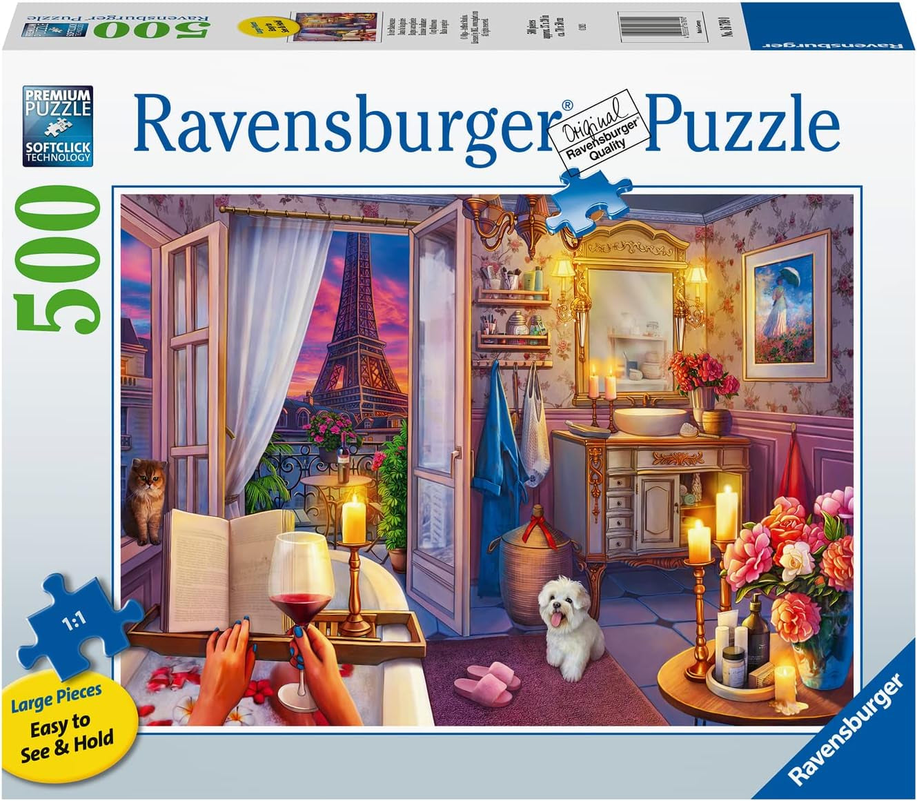 Ravensburger Puzzle - In vasca - Puzzle Gold Edition da 500 pezzi Naty Shop Titolo predefinito