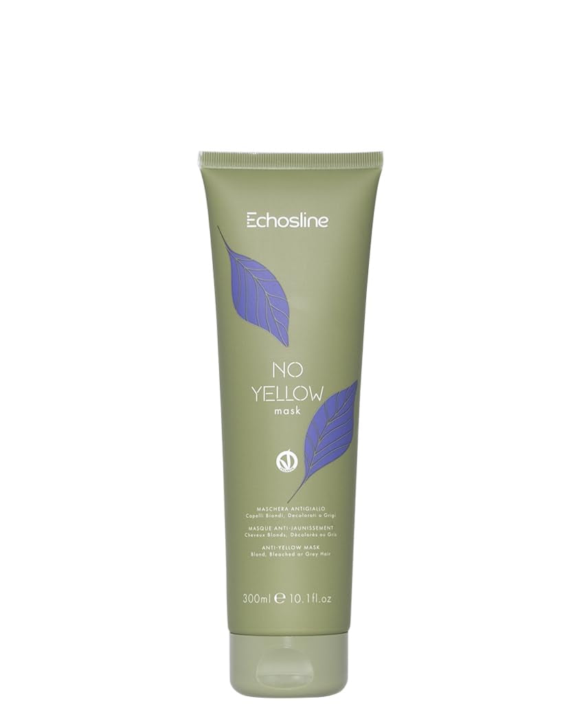 Echosline No Yellow maschera antigiallo, 300 ml Naty Shop maschera per capelli Titolo predefinito