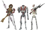 Star Wars Black Series Magna Raider, Super Battle Droid, Jedi Battle Droid: Survivor Action Figures Confezione da 3, Scala 15 cm Action figures Naty Shop Titolo predefinito
