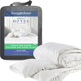 Piumino Snuggledown Freshwash Allergy, 13,5 Tog, caldo inverno, cotone, bianco, piumini e trapunte per letto singolo Naty Shop Letto matrimoniale 10,5 Tog