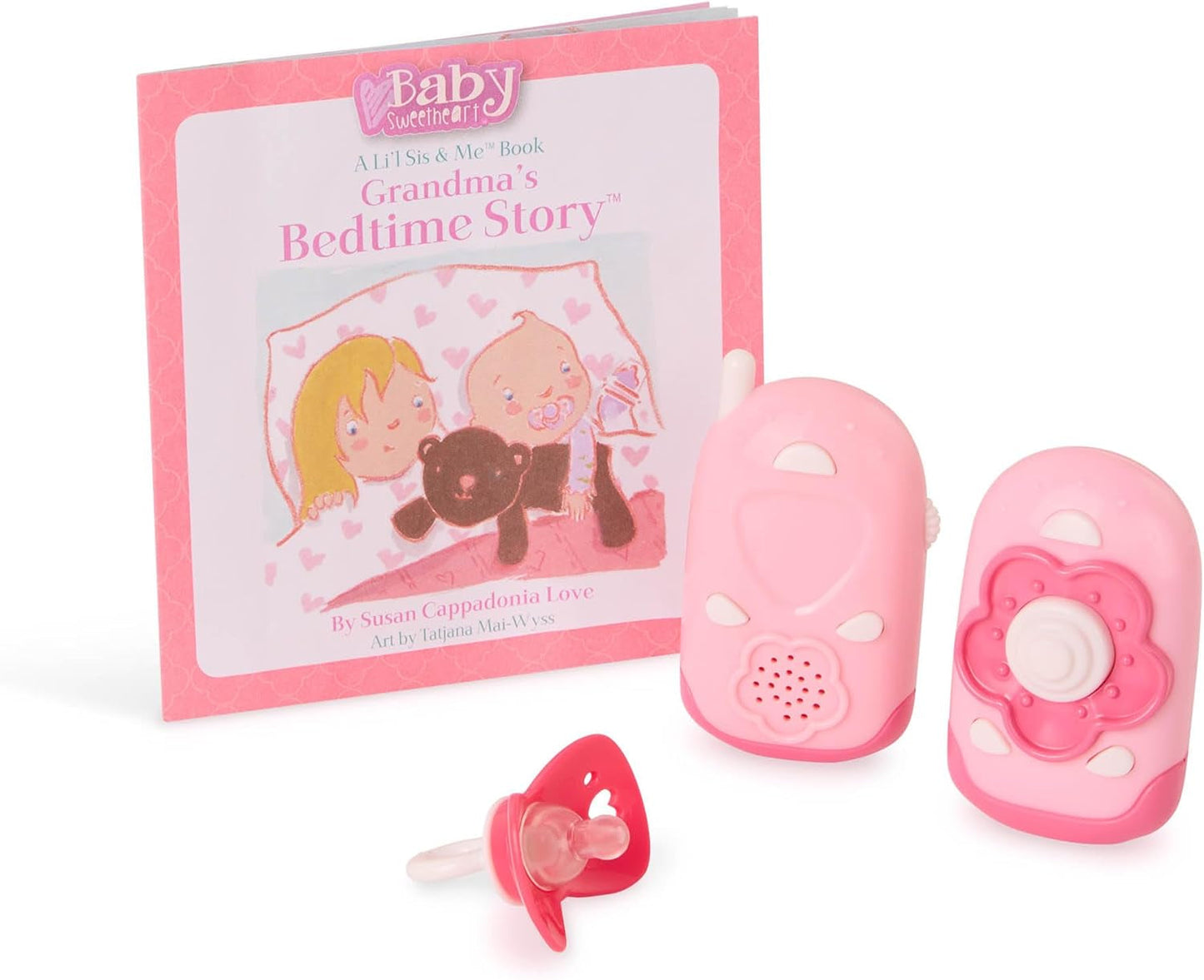 Bambola Baby Sweetheart - Ora di andare a dormire - 31 cm - Corpo morbido - Accessorio ciuccio - Giochi di finzione - Giocattolo per 3 anni e oltre