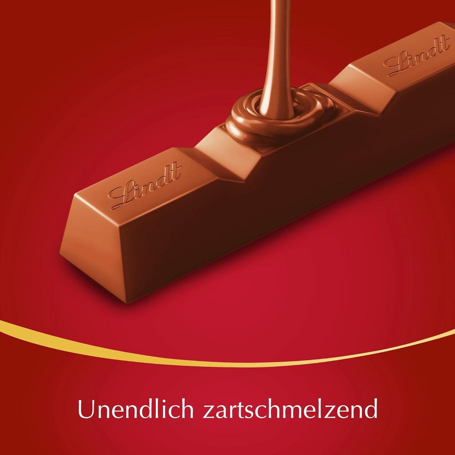 Cioccolata Lindt | Bastoncini di cioccolato al latte LINDOR, Offerta promozionale | 100 g| 4 tavolette di cioccolato al latte LINDOR con ripieno scioglievole in bocca | Bastoncini di cioccolato (confezione da 3)