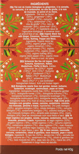 ETS - Tè nero Chai, Naturland BIO, 20 bustine di tè (confezione da 2)