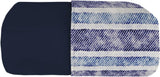 Coperta estiva basic, microfibra, righe jeans, 200X240Cm Trapunte e Piumoni Naty Shop
