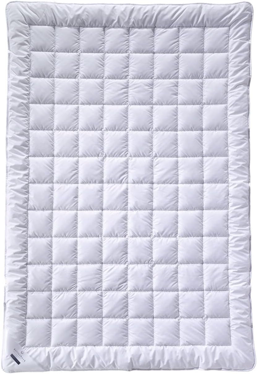 Trapunta Billerbeck E22 Wash-Star UNO - trapunta per tutte le stagioni - 135 X 200 cm - trapunta in fibra - Magicfill® - fibre cave, 100% poliestere - con trapunte e trapunte Eco Wash-Egg Naty Shop Summer light (Sl) 155 X 220 Cm