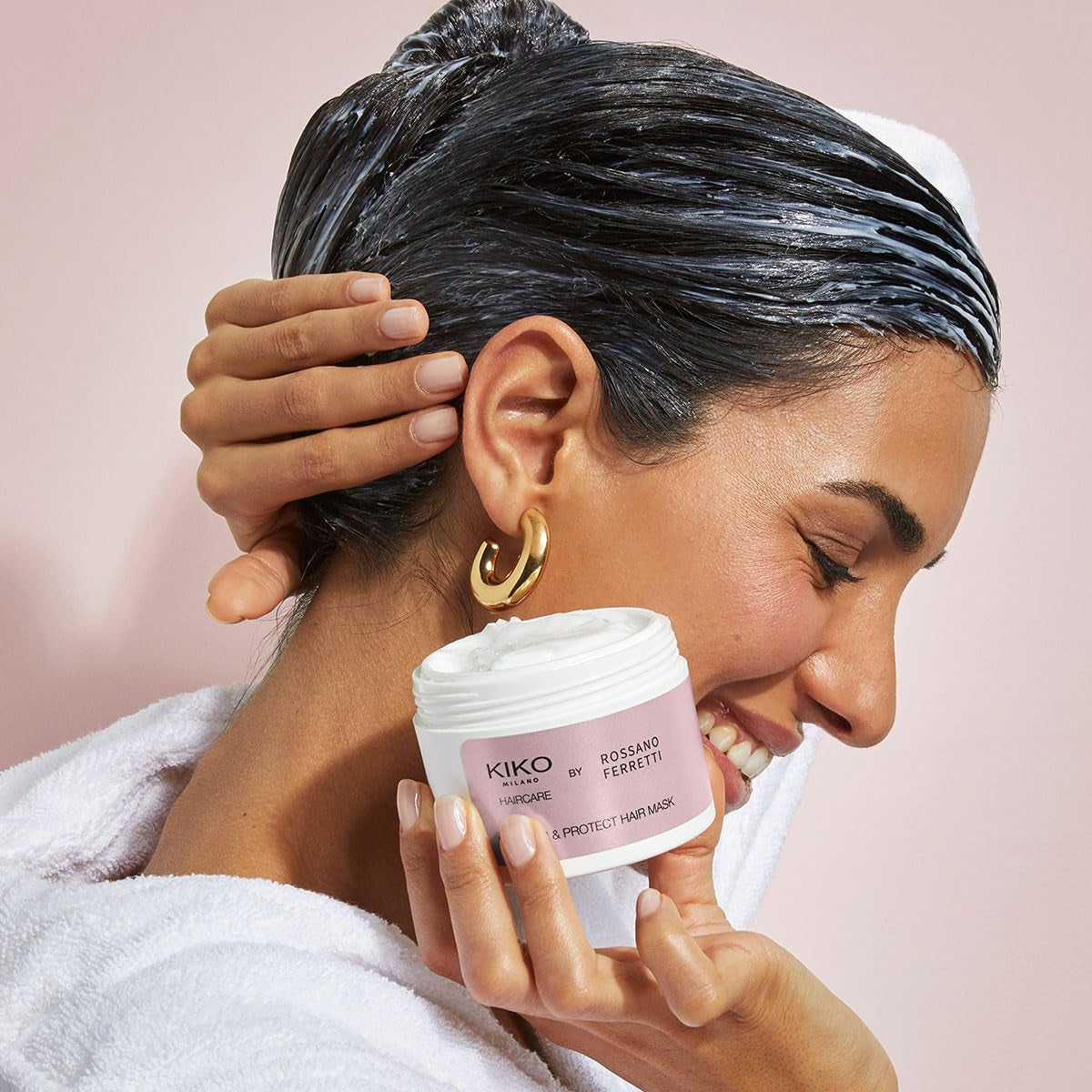 KIKO Milano Nourish & Protect Maschera per capelli, Maschera per capelli nutriente e riparatrice Naty Shop maschera per capelli