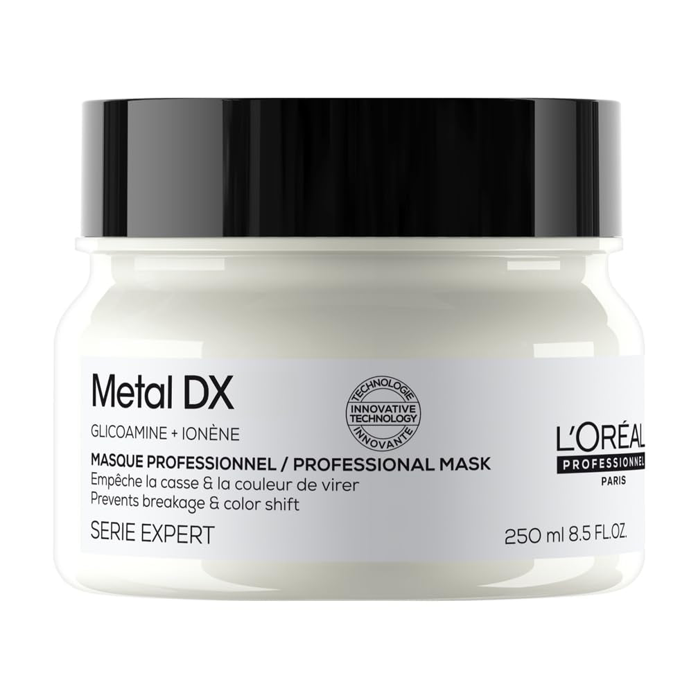 L'Oréal Professionnel Per capelli colorati, Colori radiosi e lucentezza, Gamma Expert, Maschera per capelli Metal DX Naty Shop Maschera Metal Dx