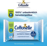 Salviette umidificate, Ultimate Fresh, 12 X 42 salviette, Tecnologia Deodycylx, Delicate sulla pelle, Senza alcool e coloranti, Sensibili, Biodegradabili