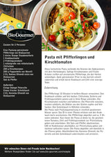 BioGourmet Pappardelle al Germe di Grano - Pasta Larga Bio per Stufati e Sughi - con Nutrienti Extra | 500 g Biologico e Vegano