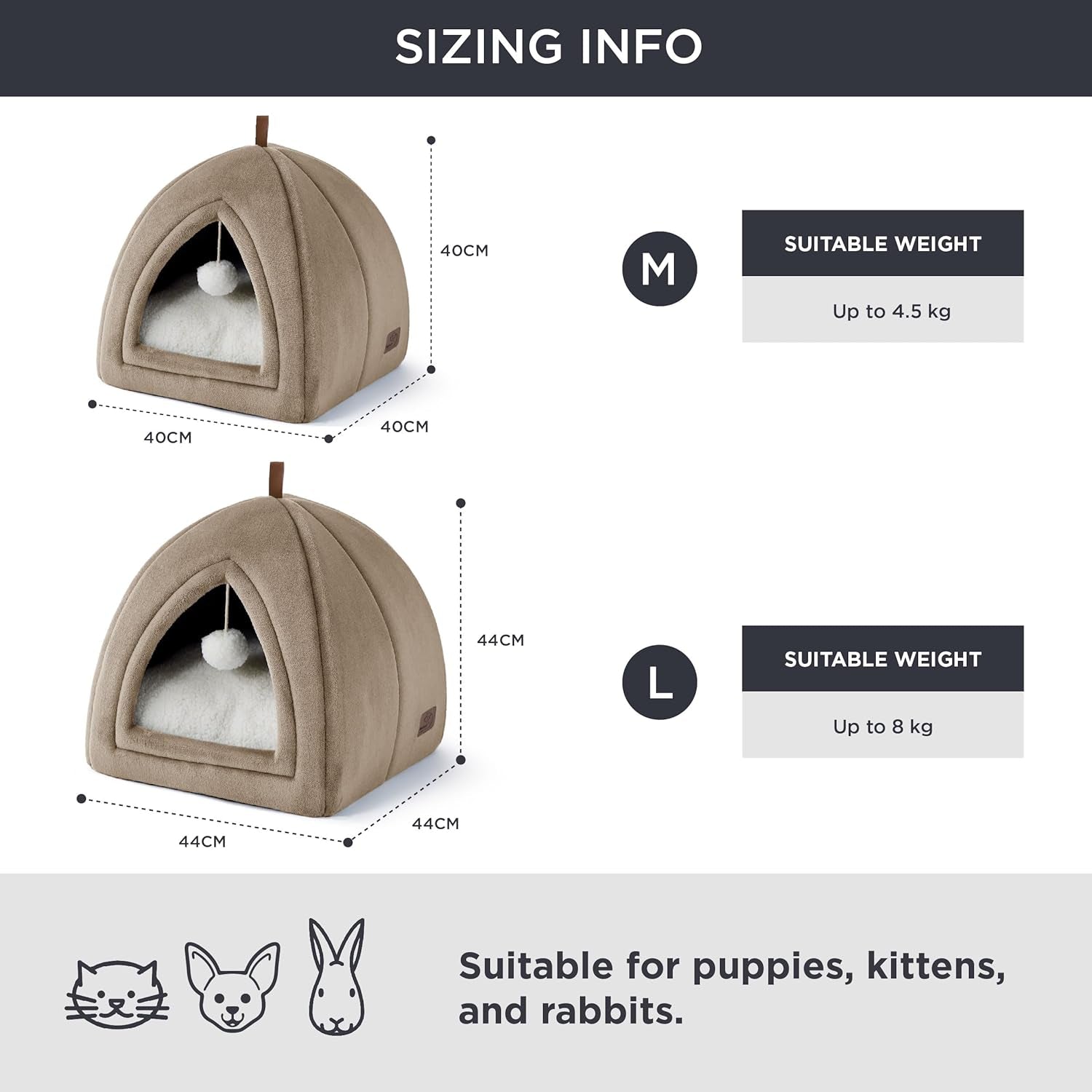Coperte e Arredi, Animali Domestici, Grotte e Casette, Gatti, Letti per gatti, Gatti - Letti, materassi