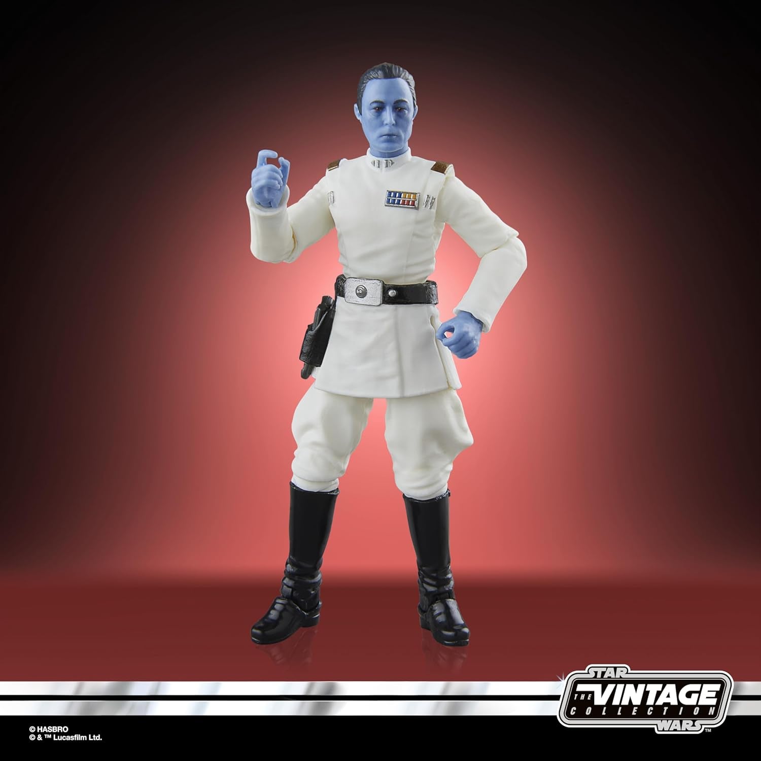 Star Wars Grand Ammiraglio Thrawn Collezione Vintage Star Wars: Ahsoka Action Figure da collezione (scala 9,5 cm) Action Figures Naty Shop