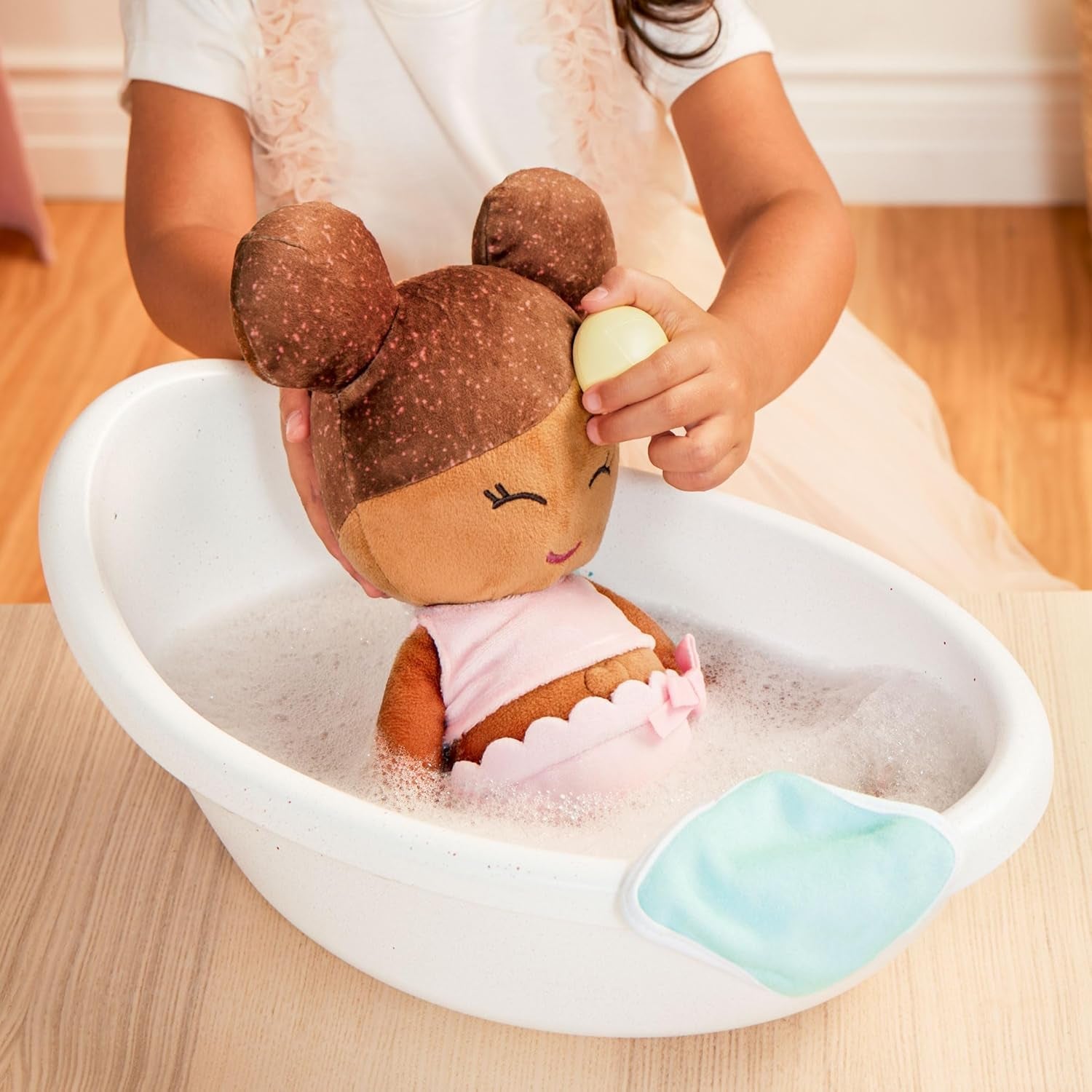 LullaBy – Vasca da bagno per bambole – Set da bagno – Giocattolo da bagno – Accessori per bambole – Giochi acquatici realistici – Bambini 2+