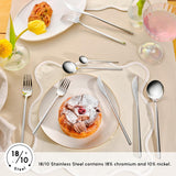 Karaca Focus Elegance, set posate 84 pezzi, 12 persone Kitchen Naty Shop