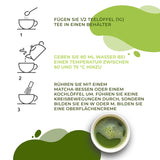 Tè Matcha giapponese, qualità premium, in polvere. 100% naturale. Riduttore di tè verde, potente disintossicante e antiossidante. Matcha puramente coltivato - Origine: Giappone (100 g)