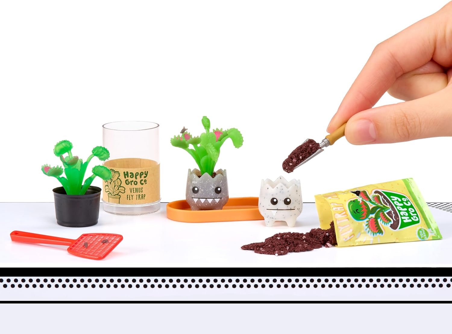 MGA Miniverse Make It Mini Nature 3 Series - Mini oggetti da collezione, set da gioco artigianale, repliche di piante, giocattoli, fiori, per collezionisti e bambini dagli 8 anni in su