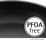 WMF Devil padella 28 cm, padella per induzione, acciaio inox Cromargan, manico in plastica Pentole e Padelle Naty Shop