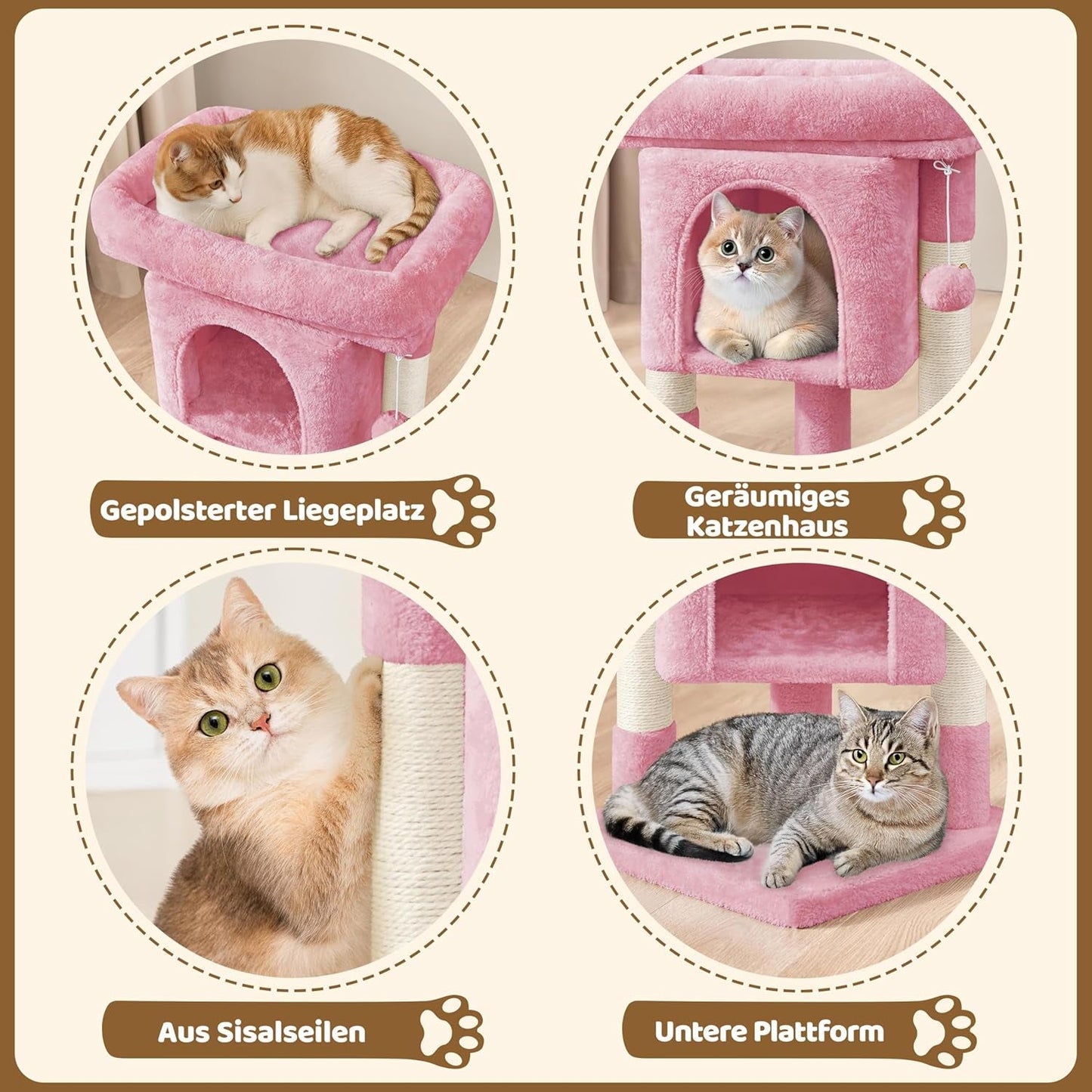 Coperte e Mobili, Animali Domestici, Gatti, Letti per gatti, Tiragraffi, Gatti - Letti, Materassi