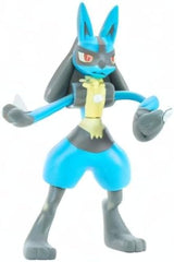 Pokemon Figure Set Confezione da 8 - Figure da 5-11 cm - Garchomp, Pikachu, Eevee, Lucario, Riolu, Munchlax, Glaceon e Leafeon - Novità 2023 - Action figures giocattolo ufficiali Naty Shop
