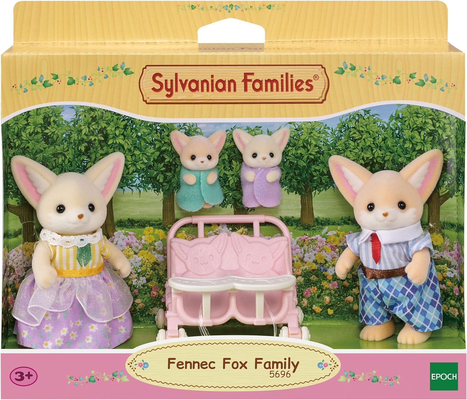 Sylvanian Families L5696 Famiglia di volpi del deserto