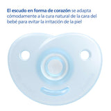 Philips AVENT Soothie - Succhietto senza BPA per bambini da 0 a 6 mesi, blu/azzurro (modello SCF099/21)