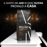 Pellini N.82 Vivace, Kaffeebohnen für Espresso 1 kg, Arabica- und Robusta-Mischung mit Kräftigem und Ausgefungem Gesmack, Mittlere Röstung