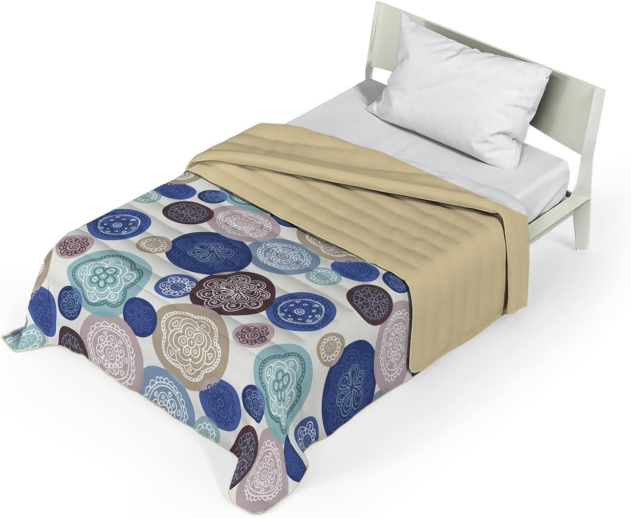 Biancheria da letto Fantasy Italiana Microfibra Estate 1,5 Letti Murrine Trapunte e Trapunte Naty Shop