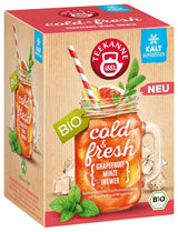 Teekanne Cold & Fresh BIO 4Er Mix - Con le nuove varietà limone-menta, pesca-maracuja, arancia-rosmarino, pompelmo-menta-zenzero (4 X 45G)