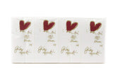 Tovaglioli con motivi divertenti, 2 veli, Welcome / Bon Appetit 33 X 33 Cm 1/8 piega, confezione da 8 (8 X 250 pezzi)