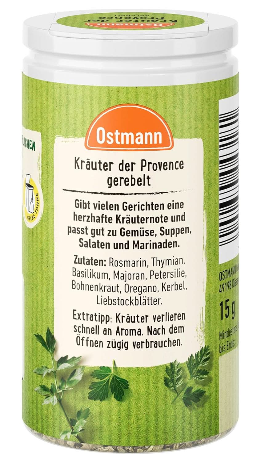 Erbe di Provenza Ostmann, 15 G Condimenti Naty Shop