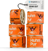 The Better Cat - Cibo umido senza cereali con alto contenuto di carne - Cibo per gatti premium senza cereali e senza zucchero (200 g, Pollo)
