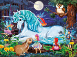 Puzzle per bambini Ravensburger - 10793 Nella foresta incantata - Puzzle Unicorno per bambini dai 6 anni in su, con 100 pezzi in formato XXL Puzzle Naty Shop