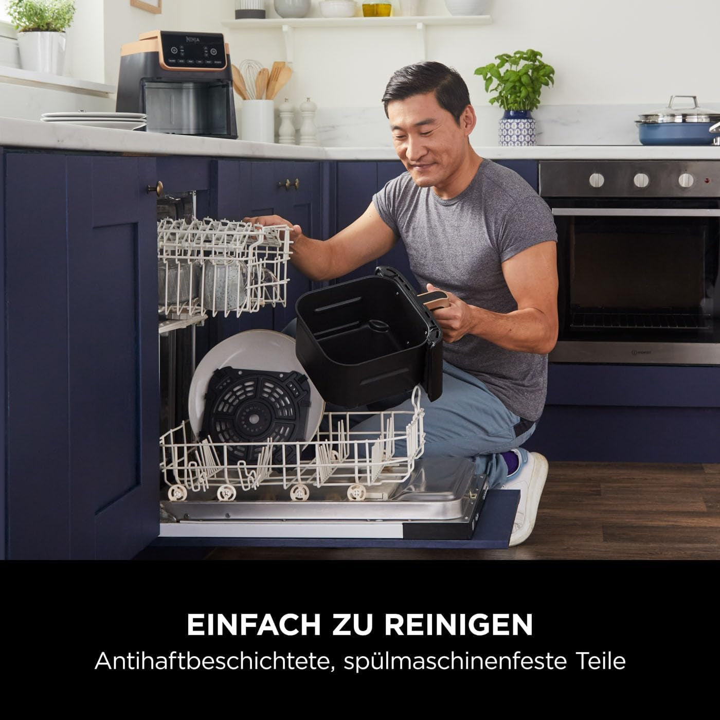 Friggitrice ad aria Ninja MAX PRO AF180EUCP, 6,2 litri, senza olio Naty Shop Appliances