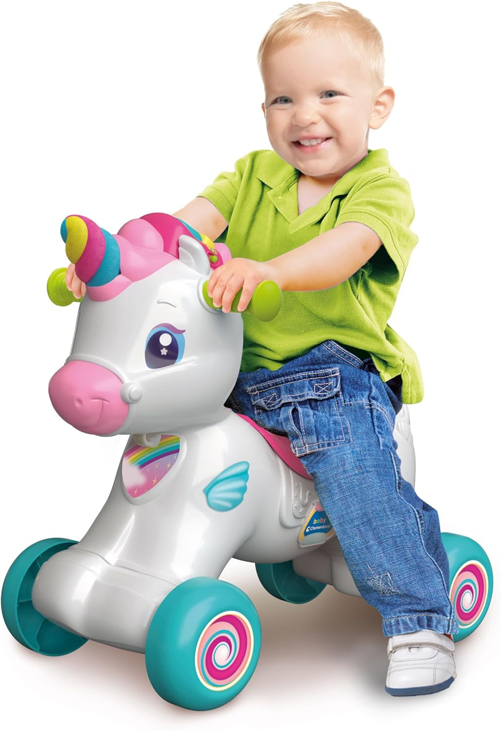 Clementoni 17855 Animali primi passi, multicolore Giocattoli Bebe Naty Shop