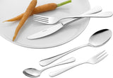 Set Posate Sylvia In acciaio inox 18/0 Lucido 30 pezzi Kitchen Naty Shop