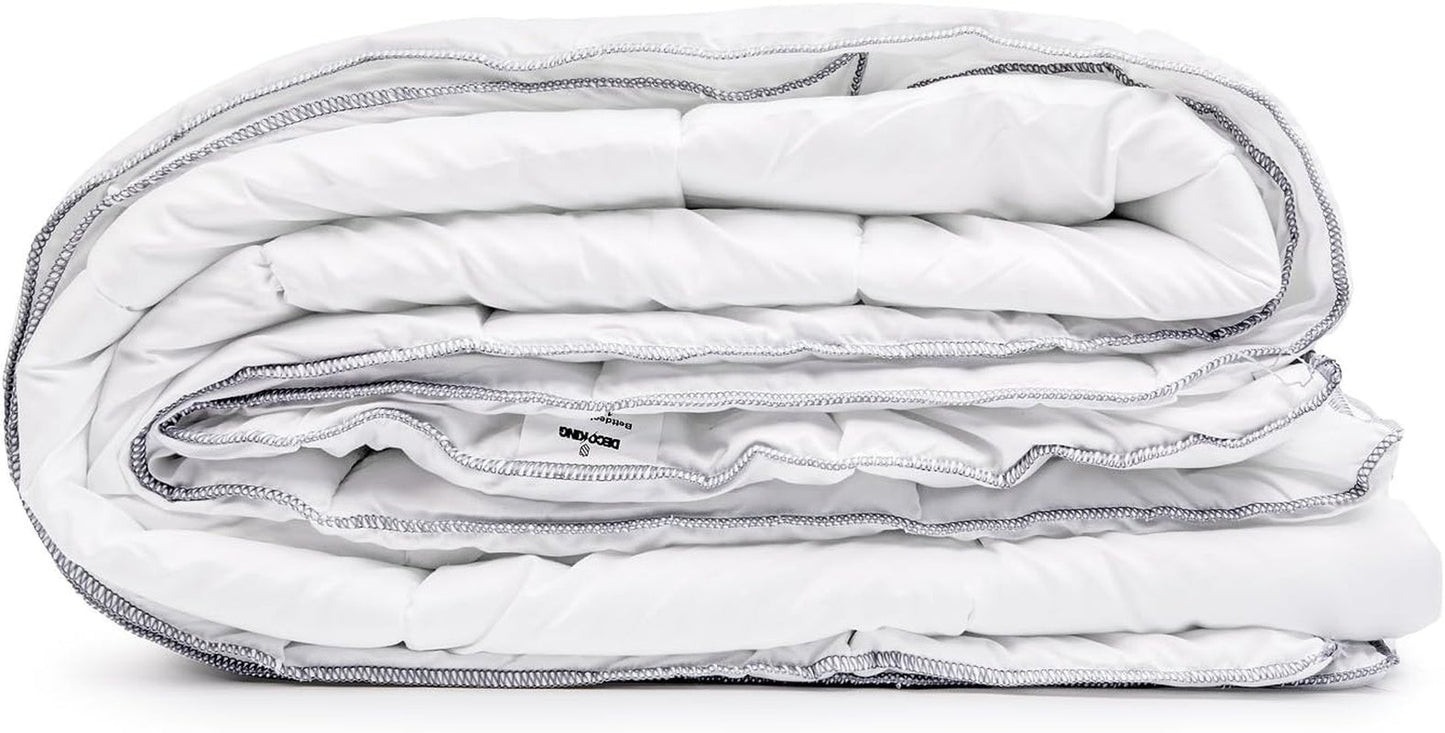 Decoking 135X200 Trapunta estiva Trapunta trapuntata Antiallergica Per chi soffre di allergie Trapunta estiva 100% microfibra 800G Libra Trapunte e Piumini Naty Shop