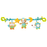 Fehn catena per giostrina Panda Baby Mobile - catena per giostrina con simpatici personaggi - giocattolo flessibile da appendere - giocattolo per passeggino per neonati e bambini da 0+ mesi Baby Toys Naty Shop Sleeping Forest