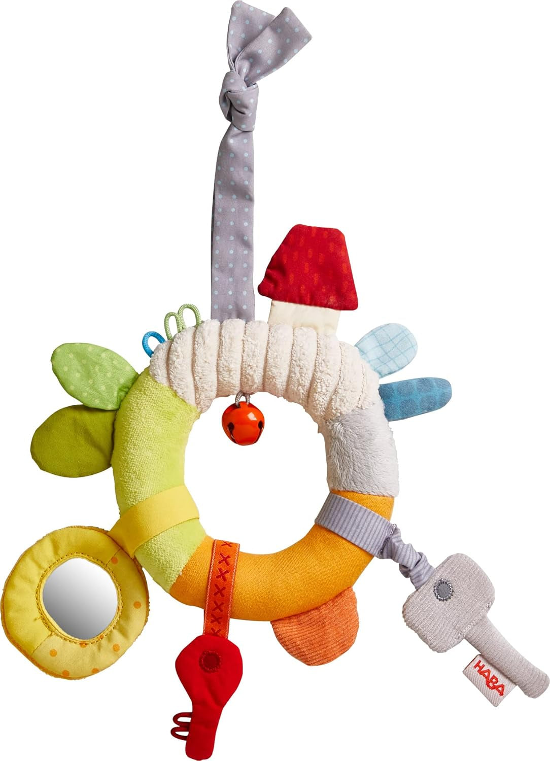 HABA 306453 - Figura appesa Primo mazzo di chiavi, figure mobili e pendenti da 6 mesi Giochi per bambini Naty Shop Titolo predefinito