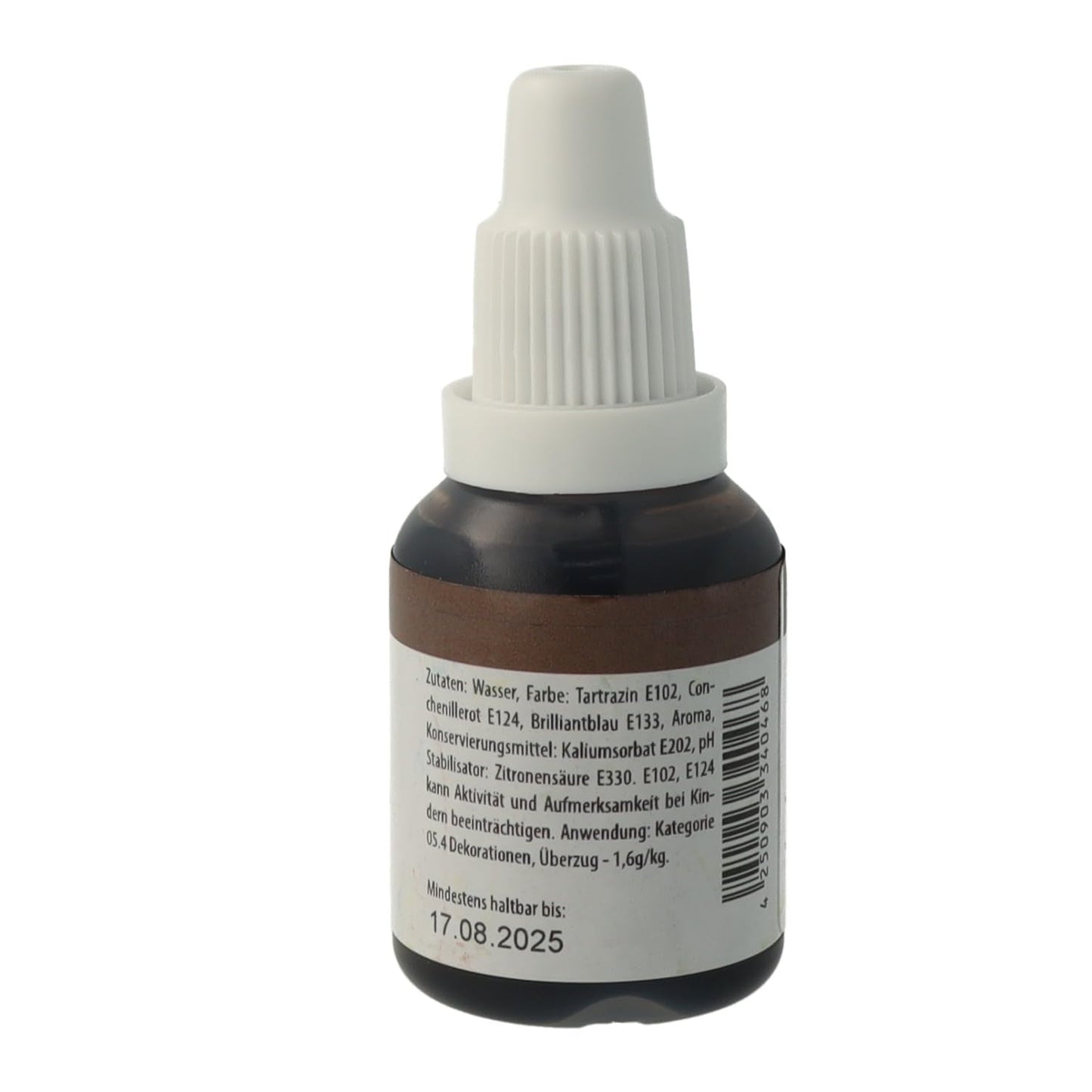 Colorante alimentare Bakeryteam Aerografo Marrone 20ml