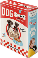 Nostalgic-Art Contenitore portaoggetti retrò XL, 4 l, Cibo per cani - Idea regalo per proprietari di cani, contenitore per cibo secco, design vintage Contenitori per cibo Naty Shop Design vintage