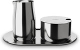 SET LATTE E ZUCCHERO alfi set latte e zucchero in acciaio inox lucido di alta qualità, design elegante, lavabile in lavastoviglie, resistente