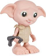 Spin Master 6067280 Wizarding World Harry Potter Magica bambola interattiva Dobby Elfo calzino, oltre 30 suoni e frasi, 21,6 cm, giocattolo per bambini, nero