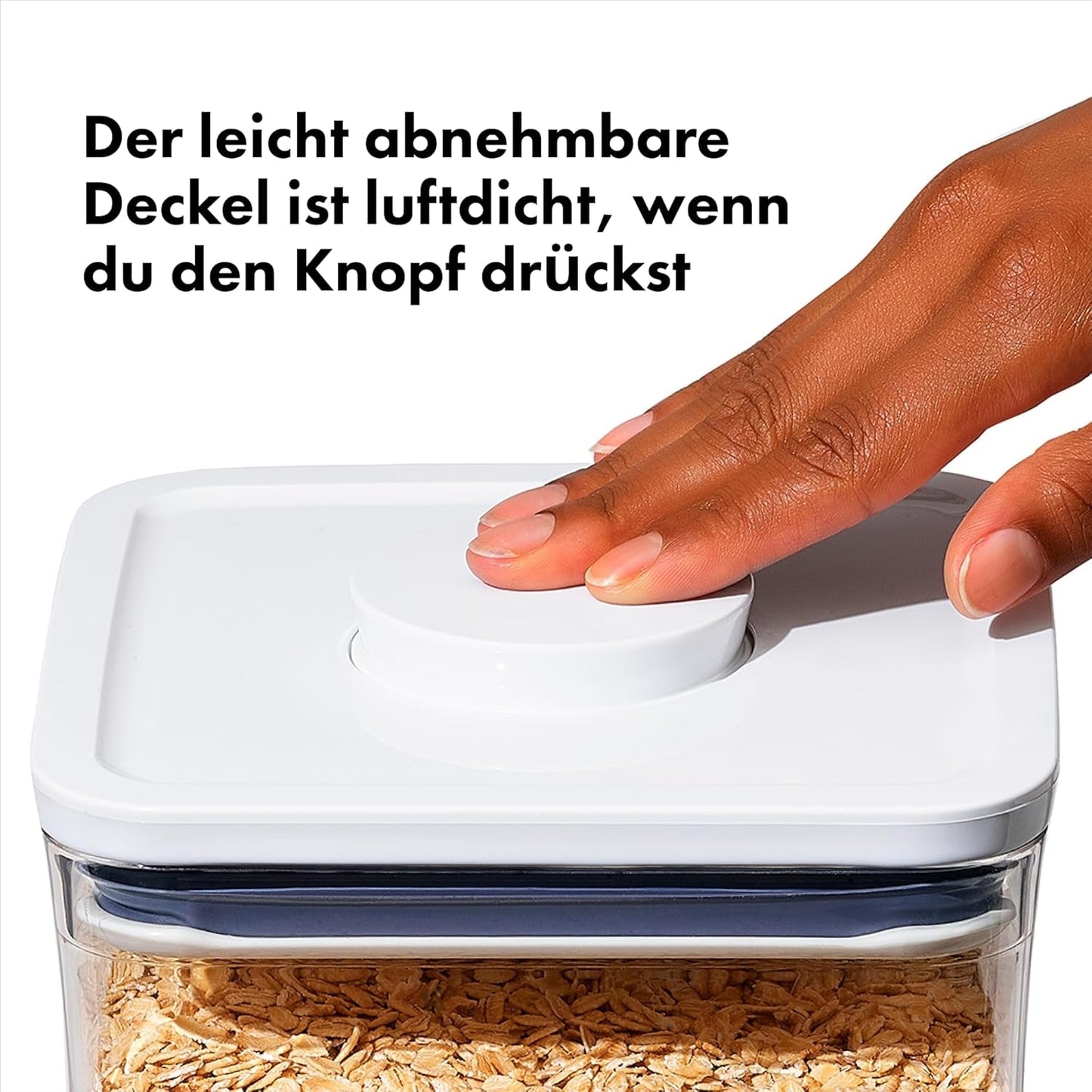 OXO 11236100V1UK Contenitore per alimenti, plastica, trasparente Scatole per alimenti Naty Shop
