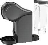 NESCAFÉ DOLCE GUSTO DeLonghi Dolce Gusto Genio S EDG226.A, Macchina per caffè espresso a capsule con 3 capsule, design compatto, vassoio raccogligocce regolabile, 0,8 l, serbatoio dell'acqua rimovibile, 1470 W, Antracite